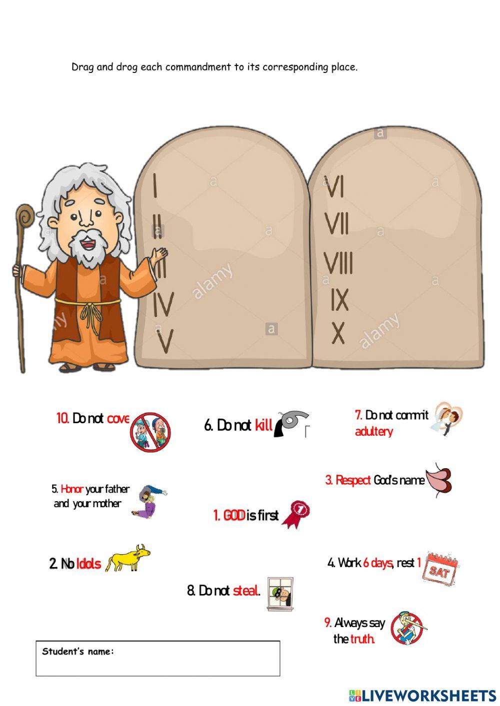 Practice 10 Commandments
