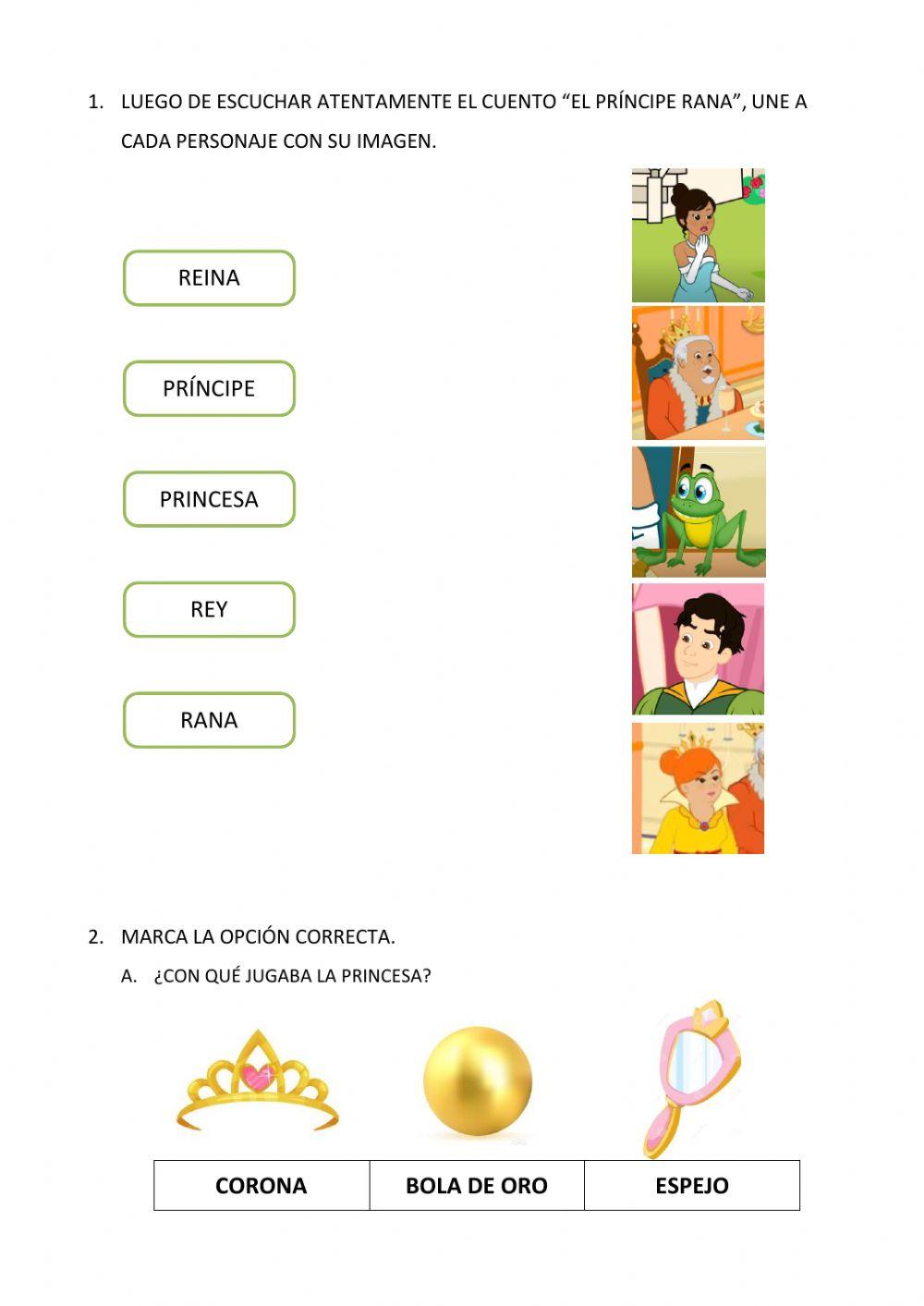 Cuento: El príncipe rana