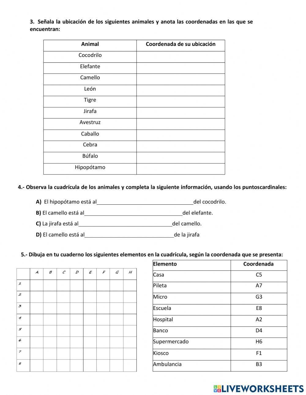 Ubicación en el plano 
