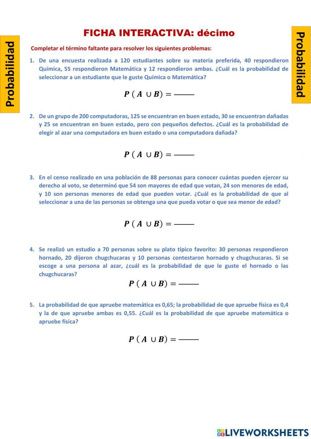 Trabajo de Matemática