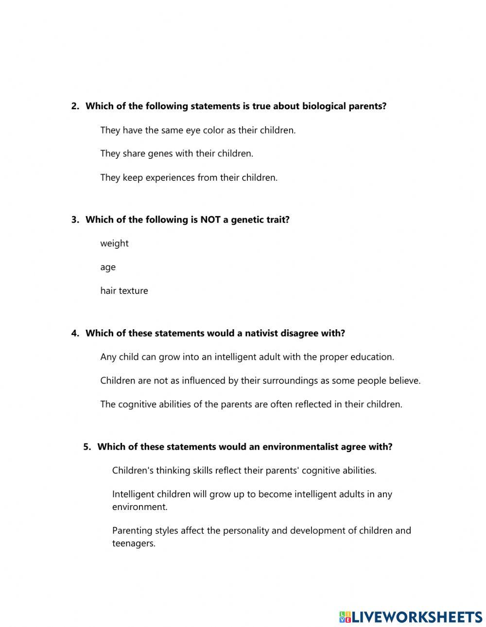 Reading Comprehension