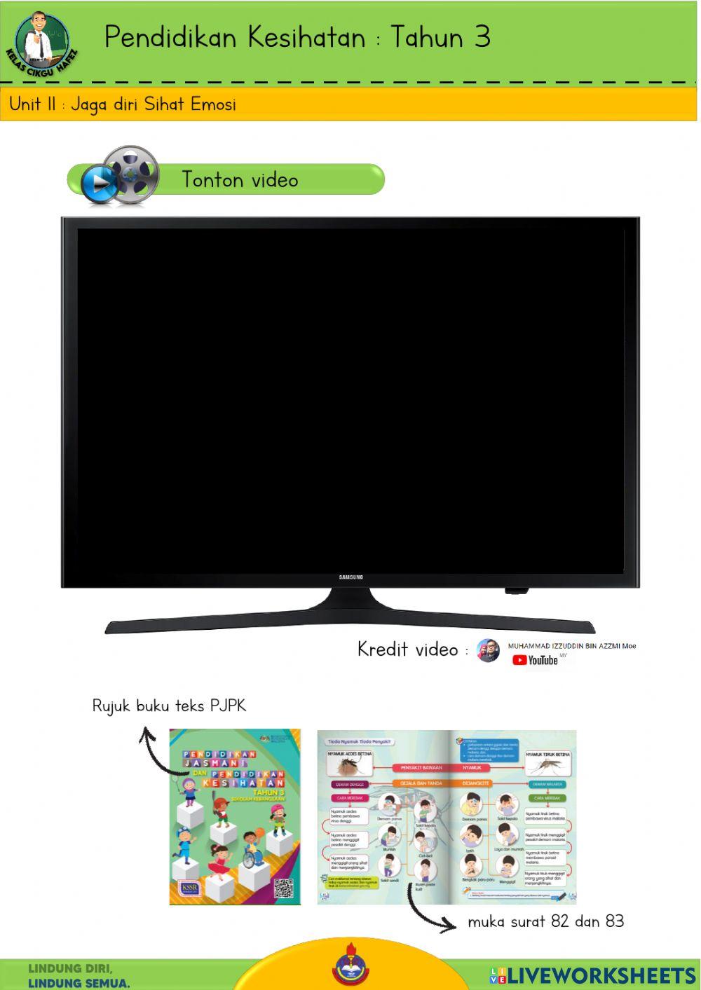 PJPK Tahun 3 - Hebat balingan & Tiada Nyamuk Tiada Penyakit