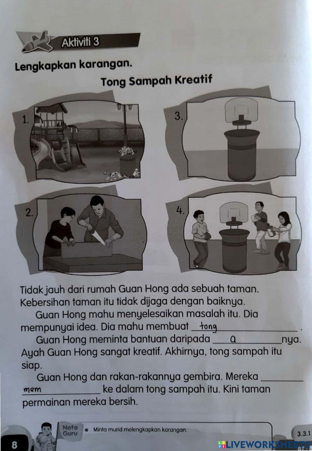 Tong sampah kreatif 2