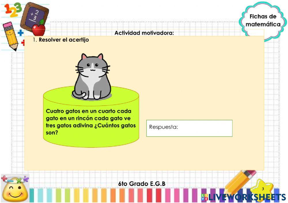 Plano cartesiano con números naturales