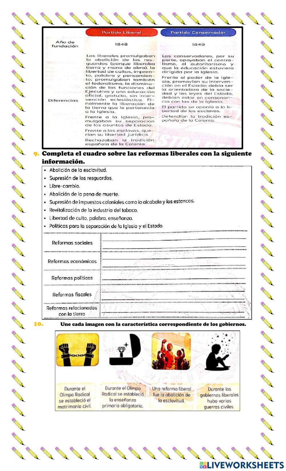 Taller de sociales quinto