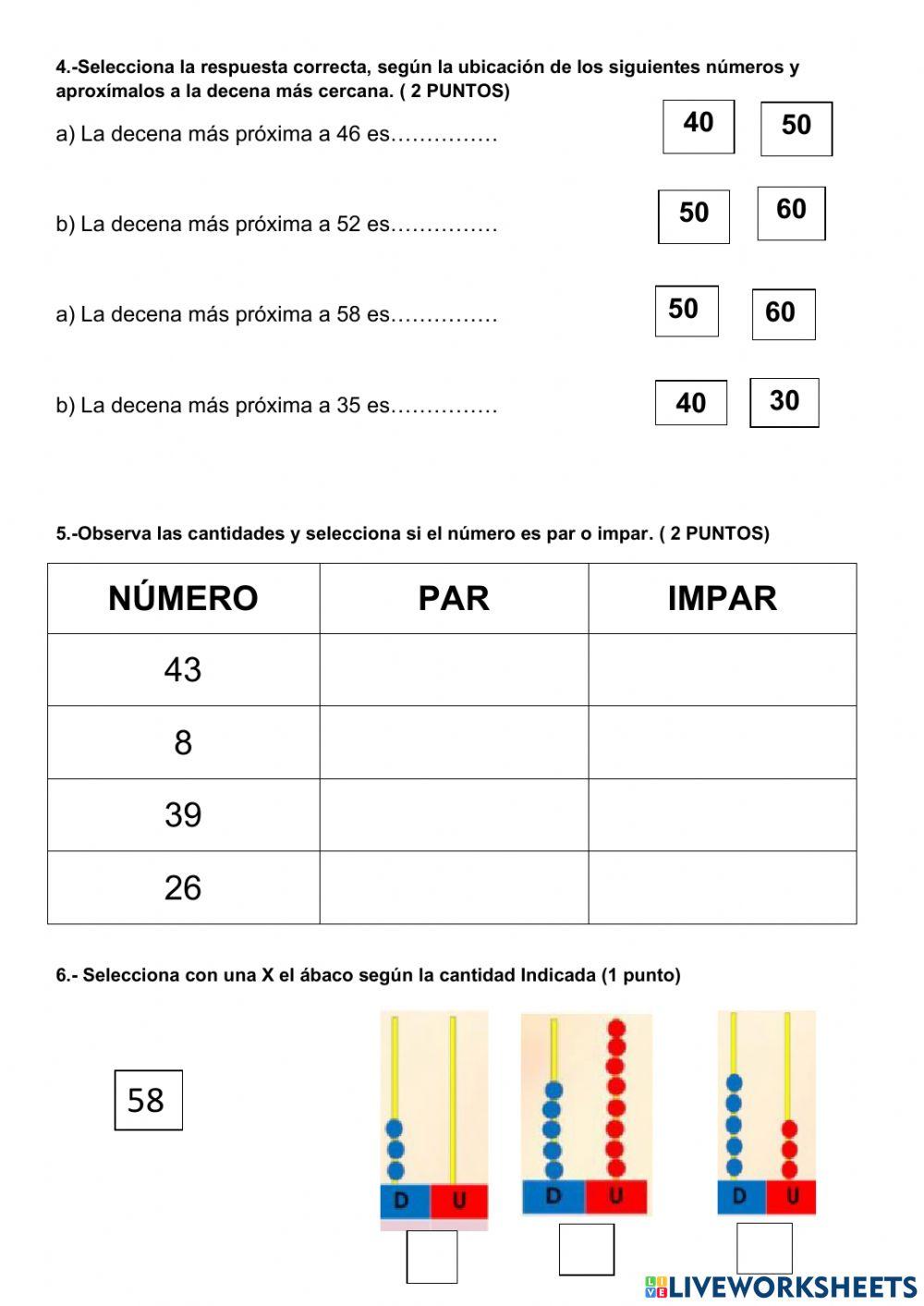 Leccion de Matematicas