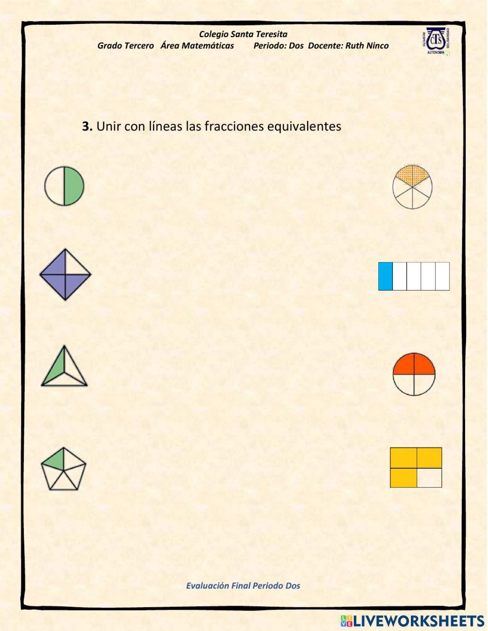 Ev. final periodo dos grado 3