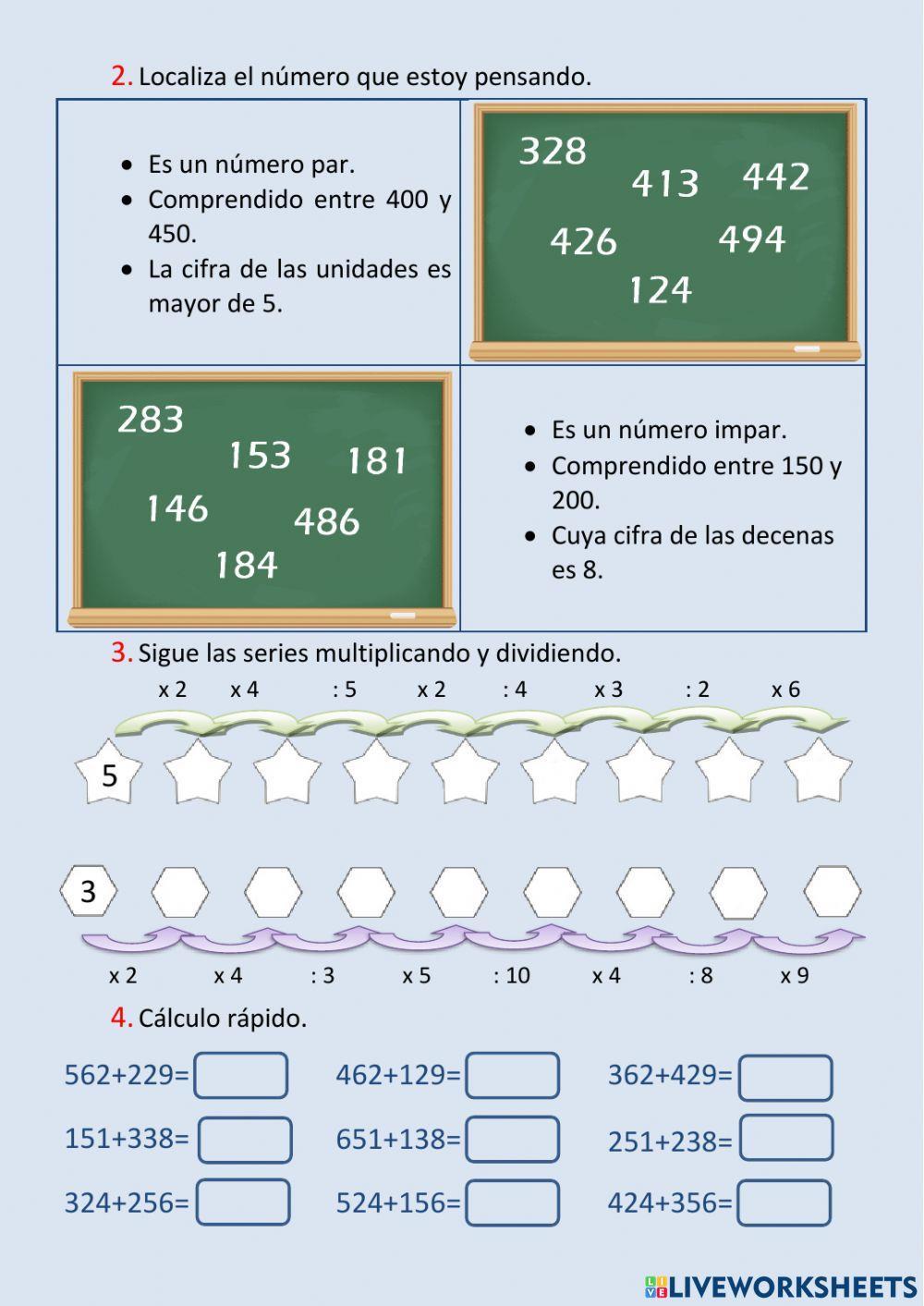 Juegos de matemáticas