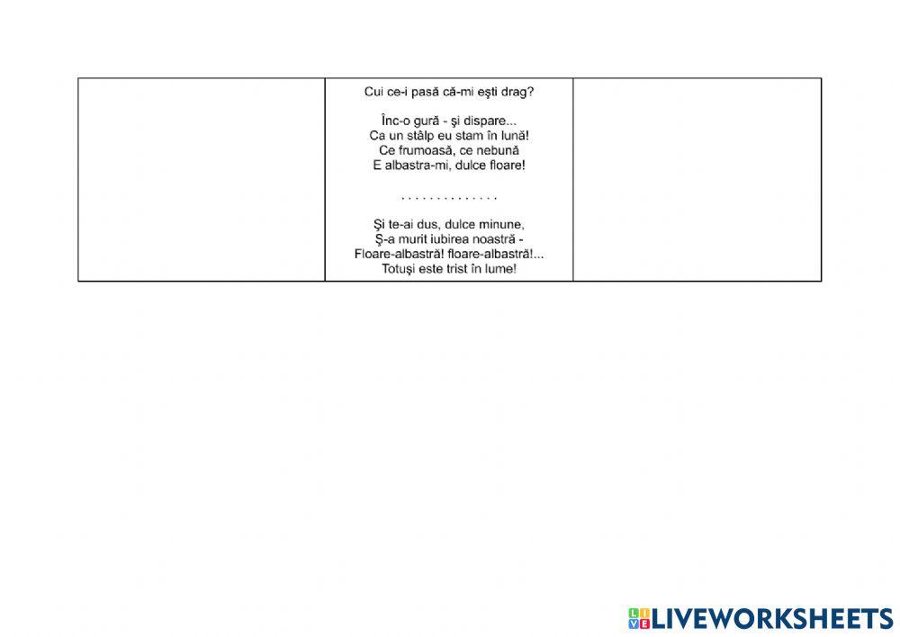 Ficțiune literară: tema iubirii