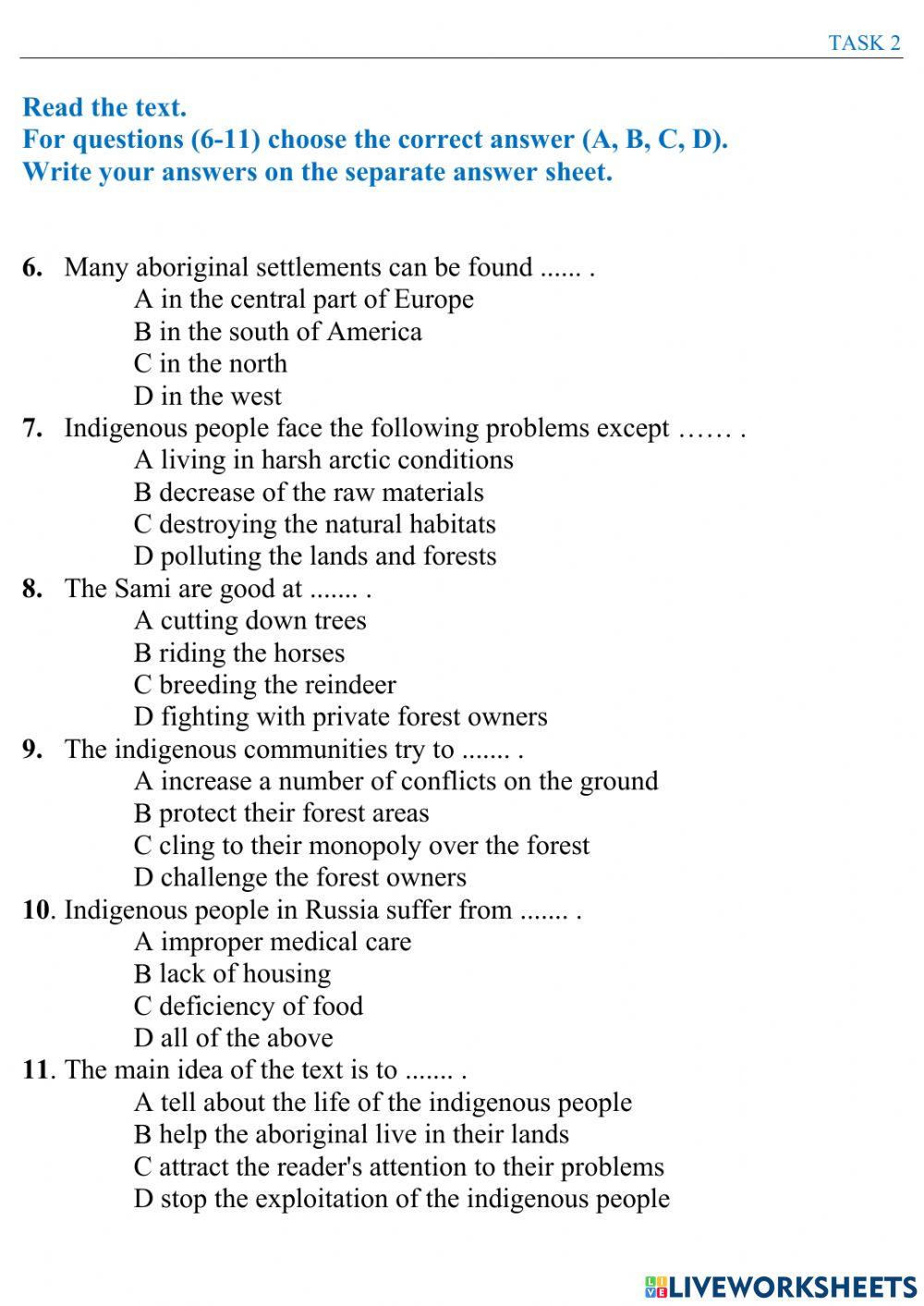 ZNO 20 TESTS - Test 14