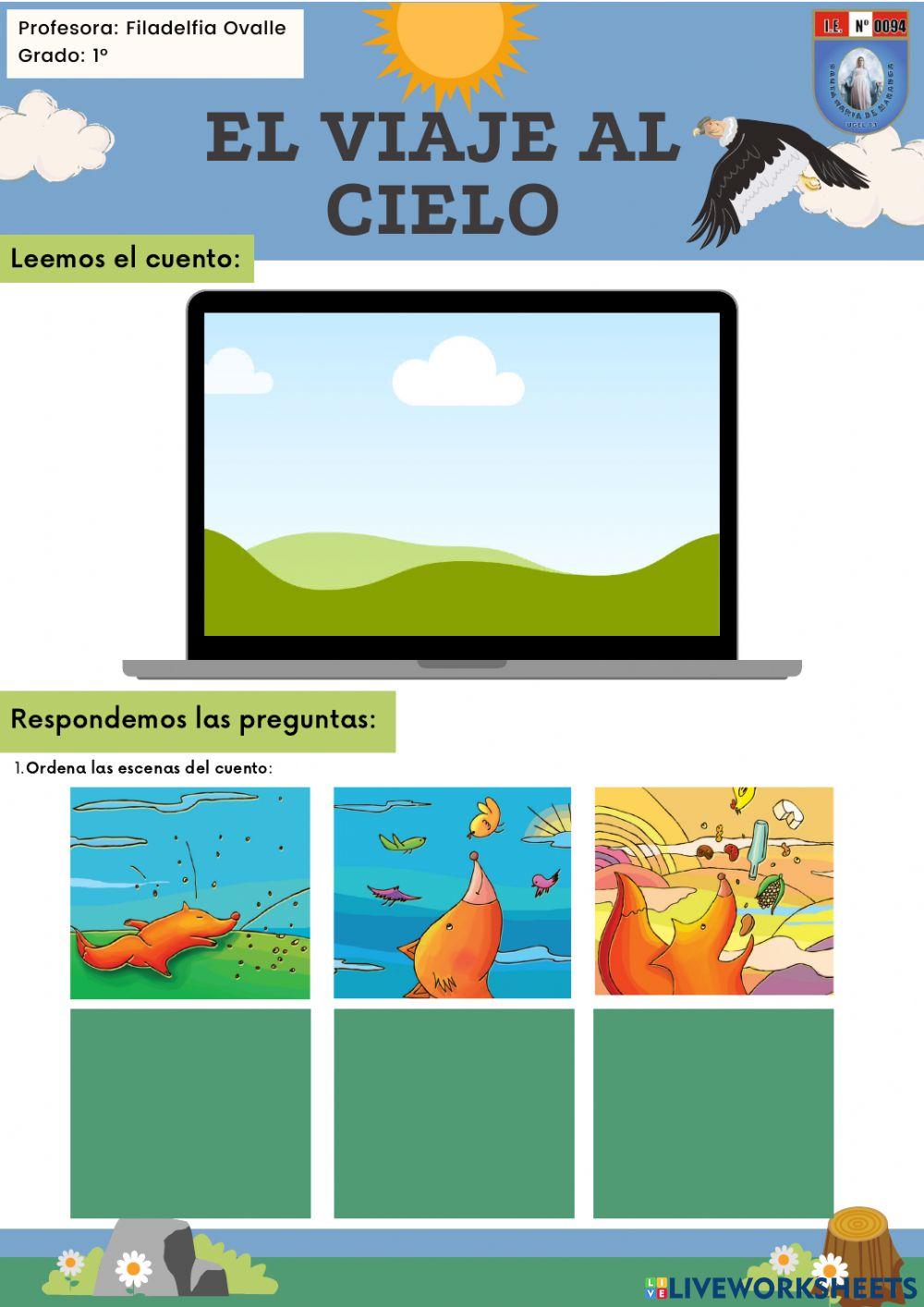 Plan lector: El viaje al cielo