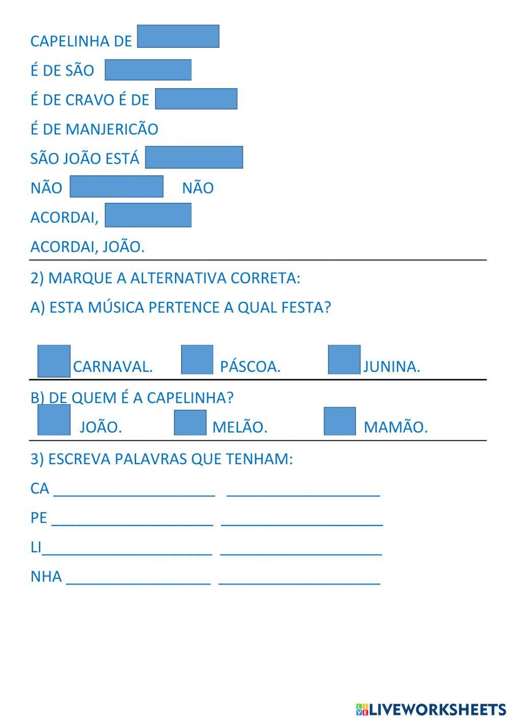 Música capelinha de melão