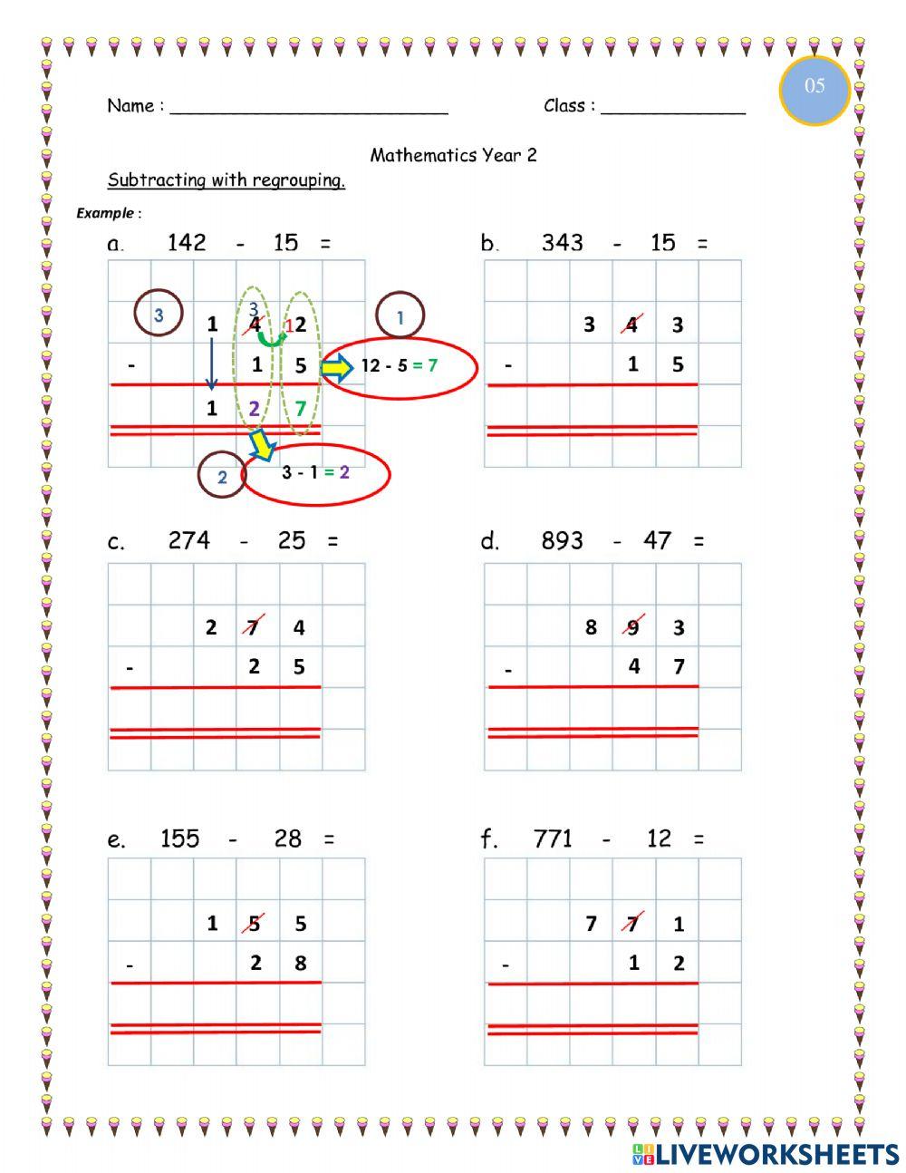 Subtraction Subtraction