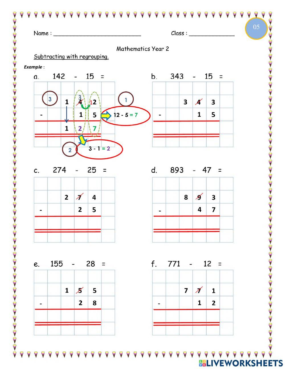 Subtraction