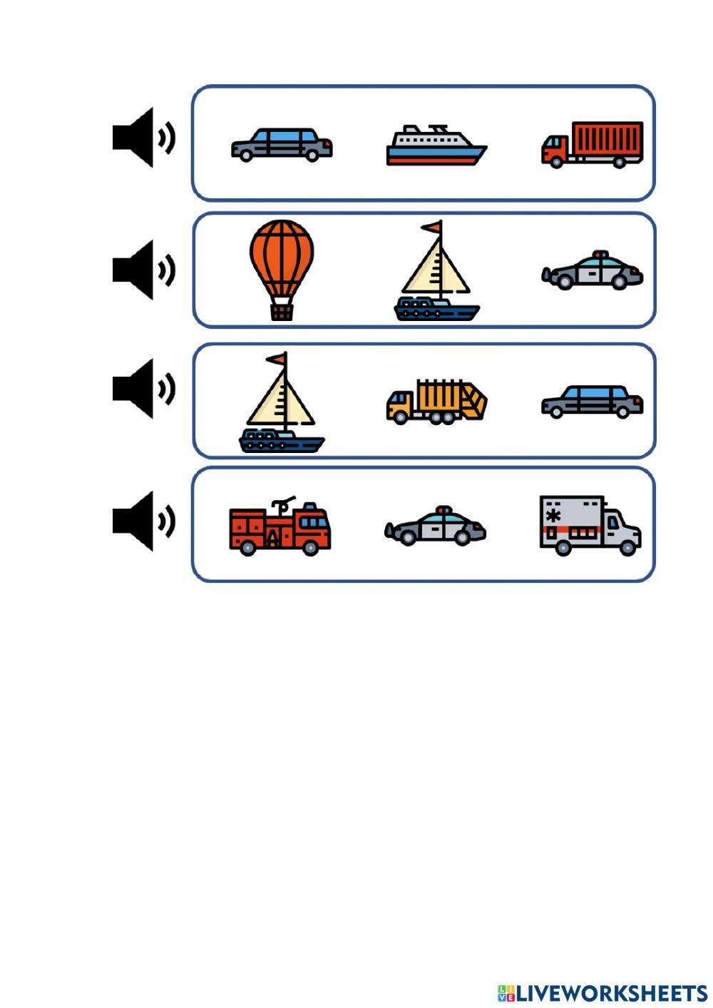 Means of transport 2