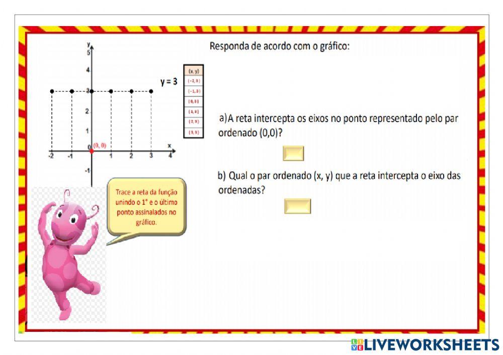 Equação do 1º grau com 2 incógnitas