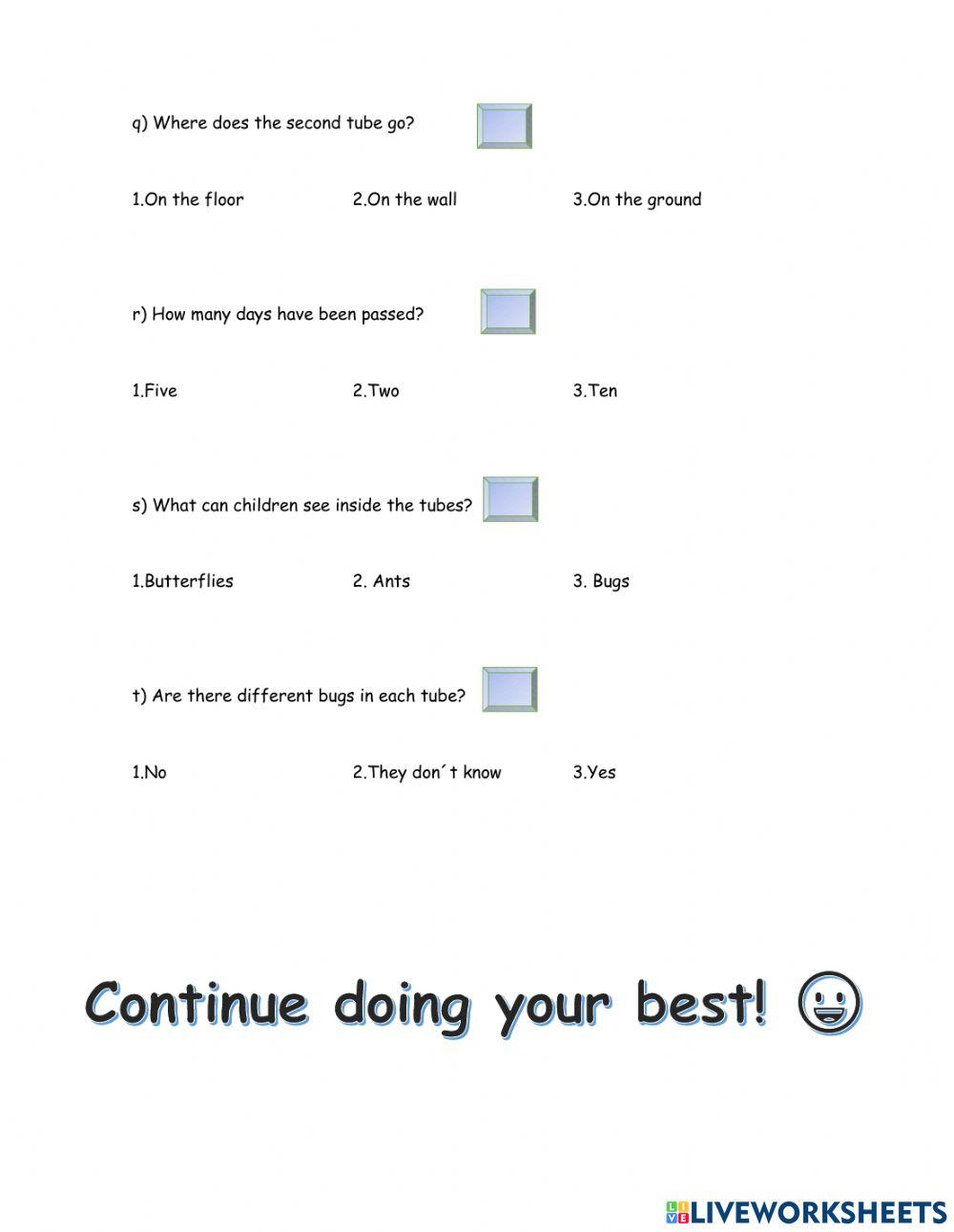 Unit 9 Listening Exam