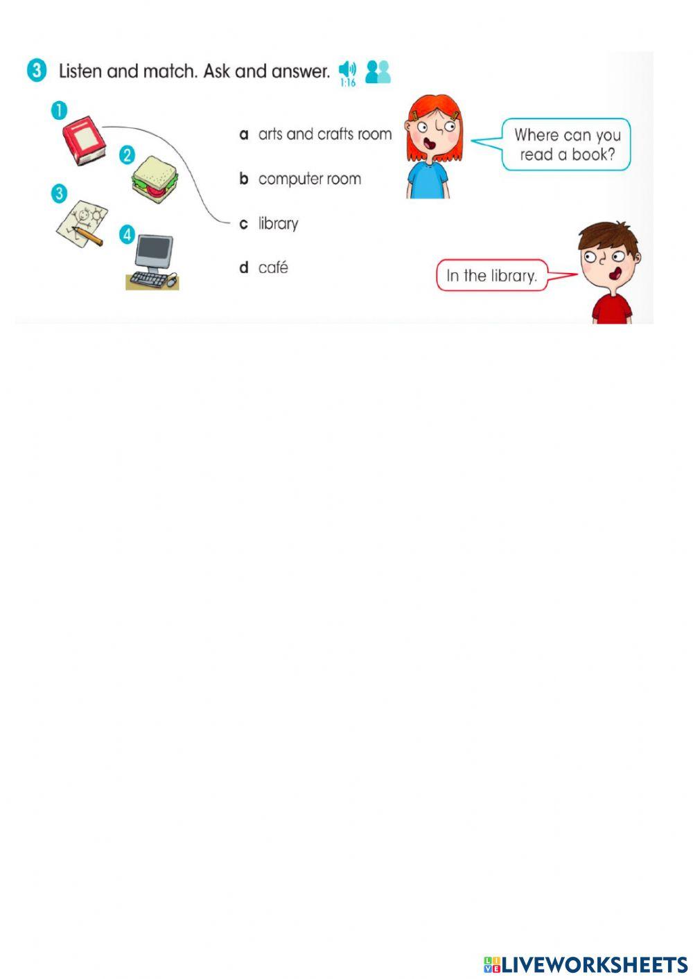 Wah 3 lesson 1 places