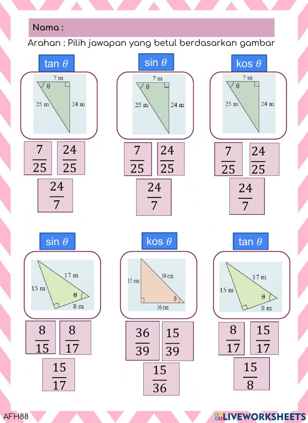 Nisbah Trigonometri 2