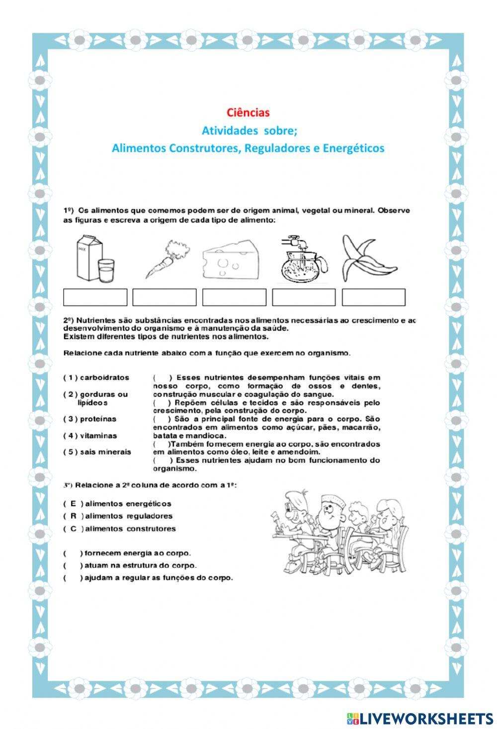 Atividade de Ciencias