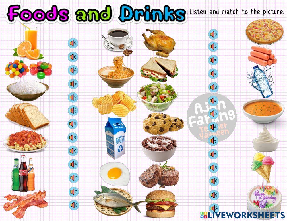 Foods and Drinks