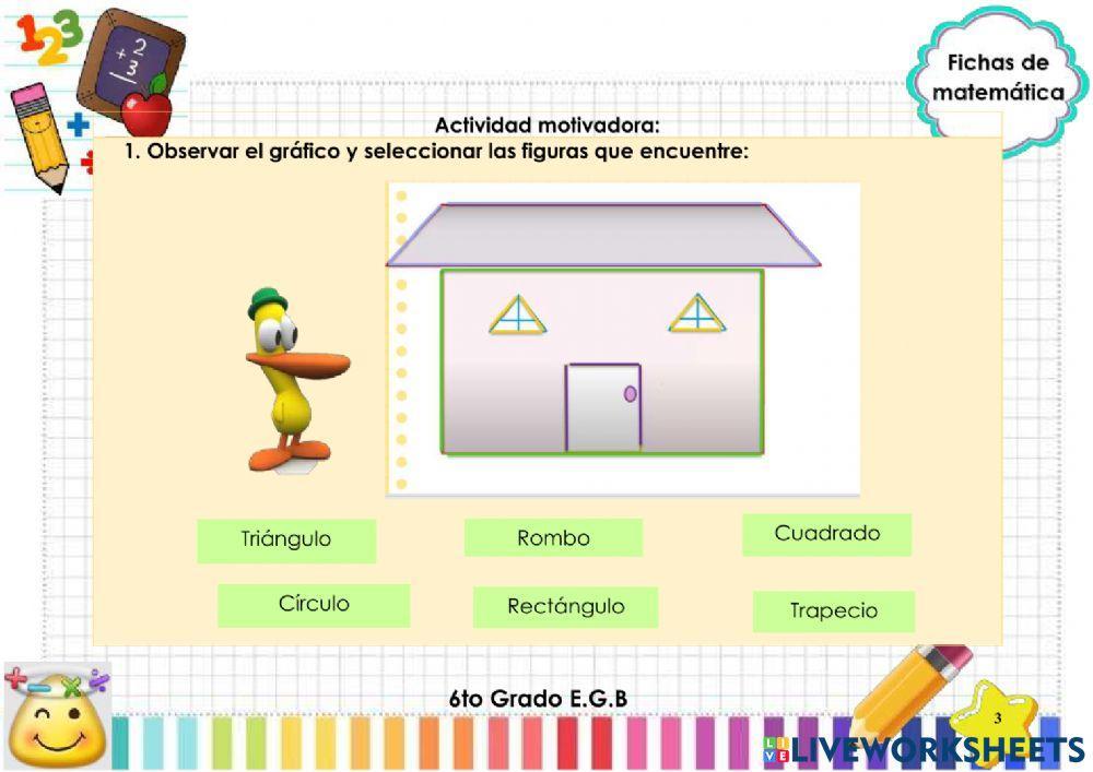 Área de paralelogramos y trapecios