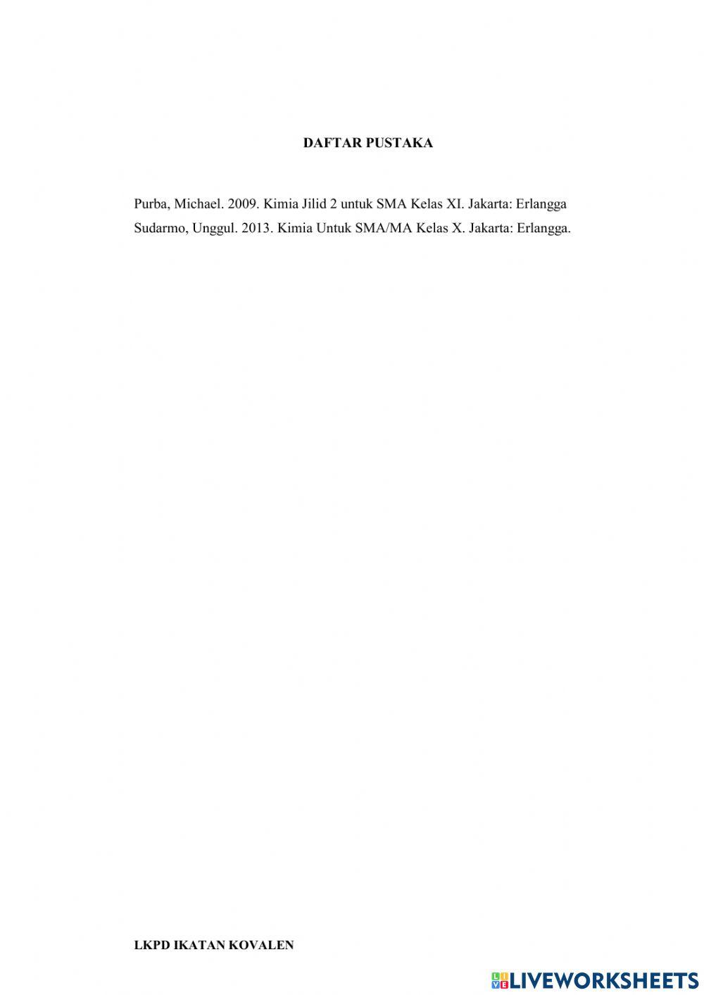 E lkpd ikatan kovalen