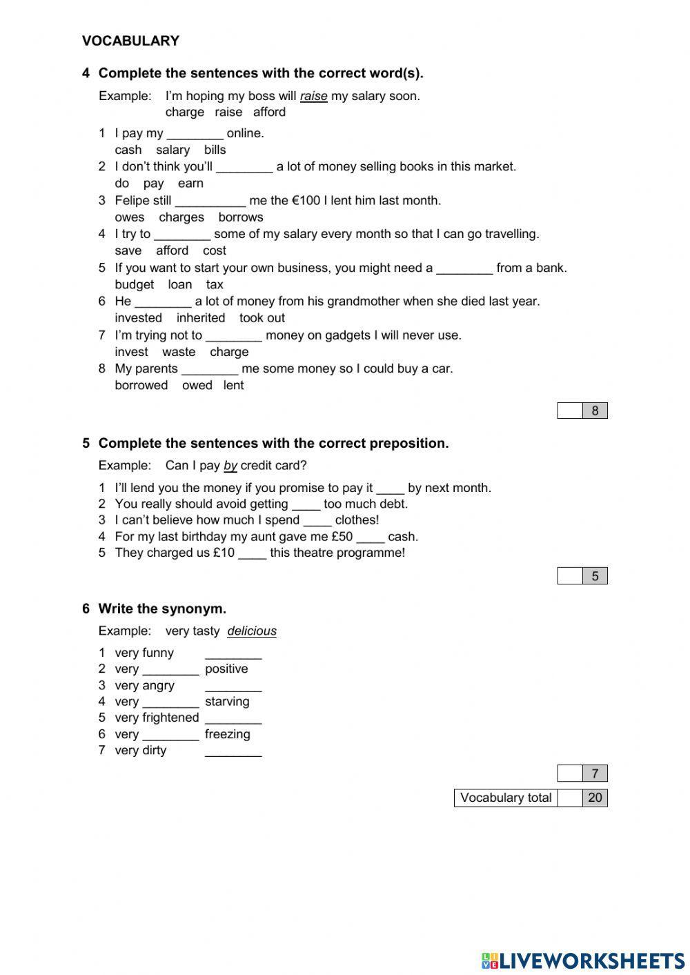 English file inter 4th unit 2