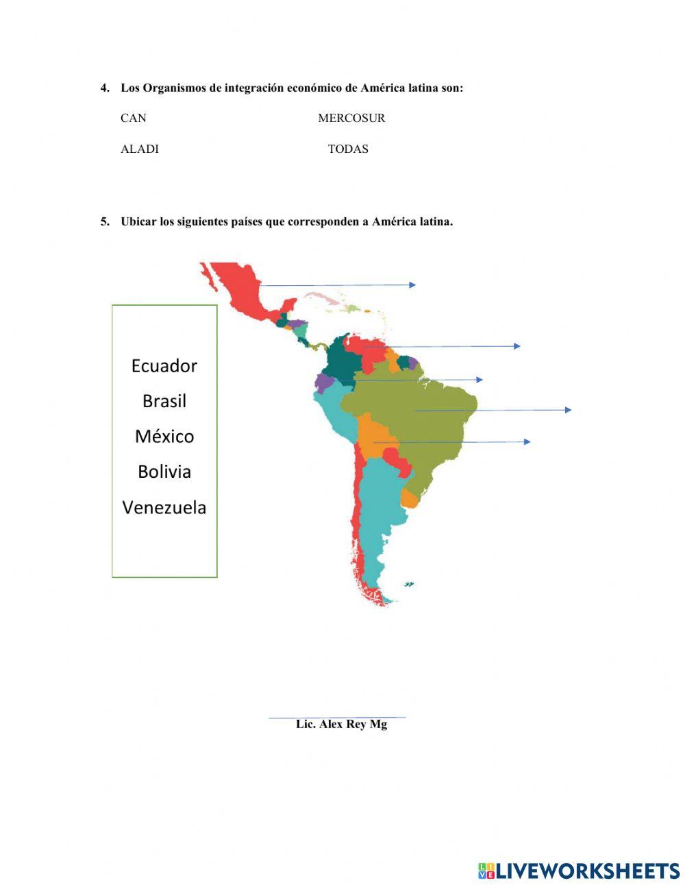 Integracion regional latinoamericana