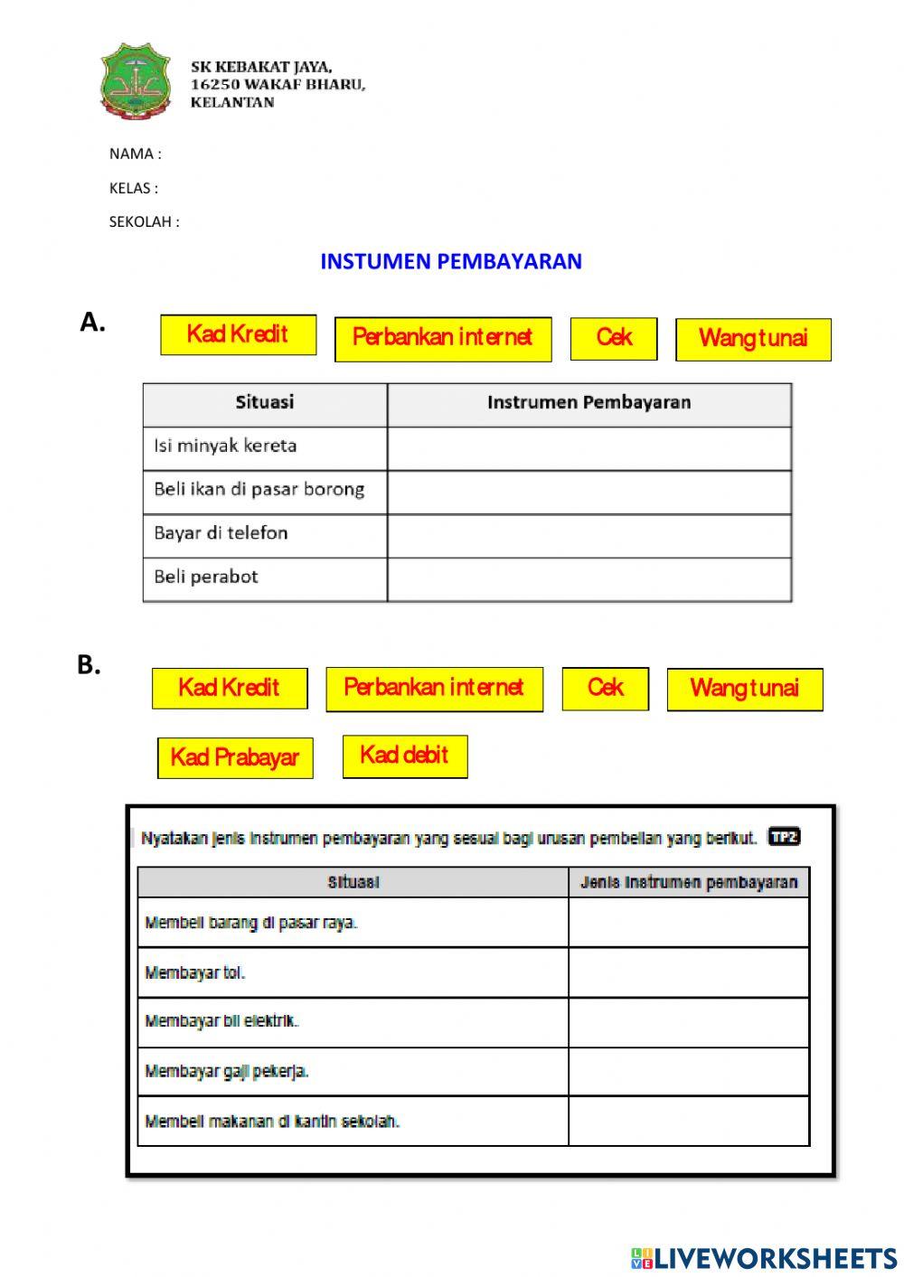 Instrumen Pembayaran