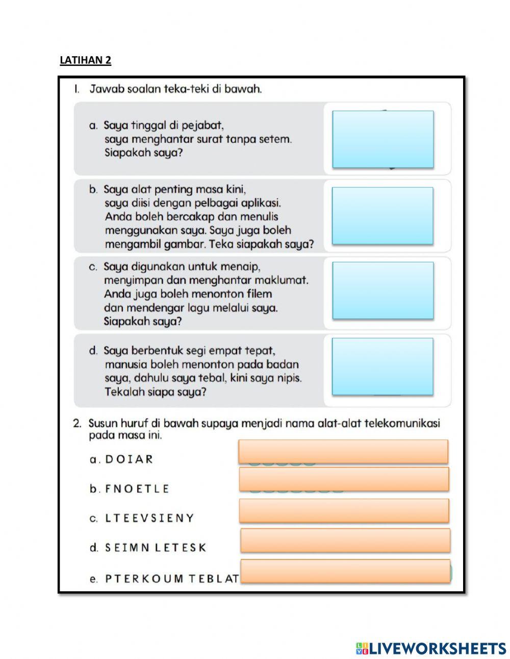 Kepentingan alat telekomunikasi dalam kehidupan harian