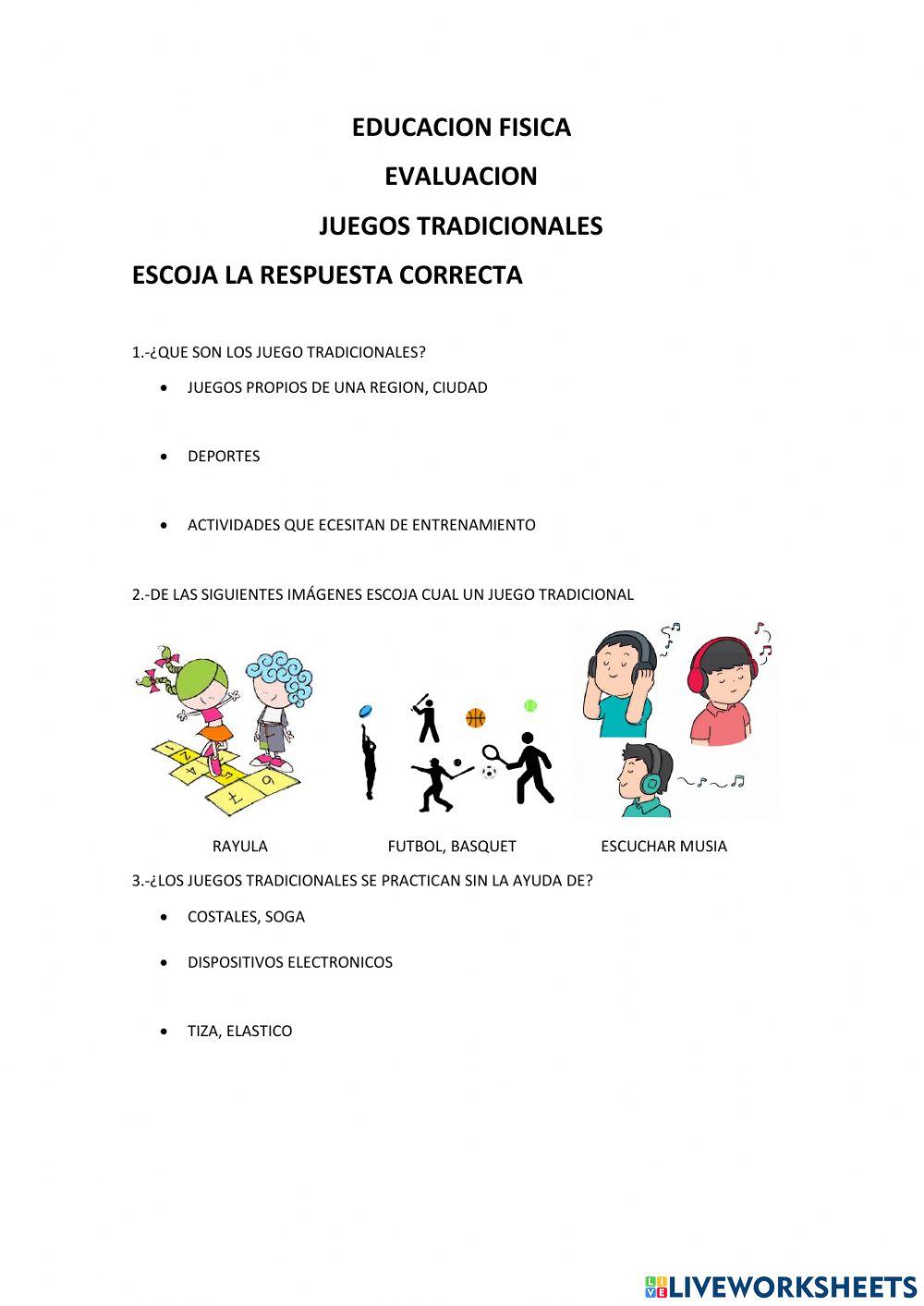 Juegos tradicionales