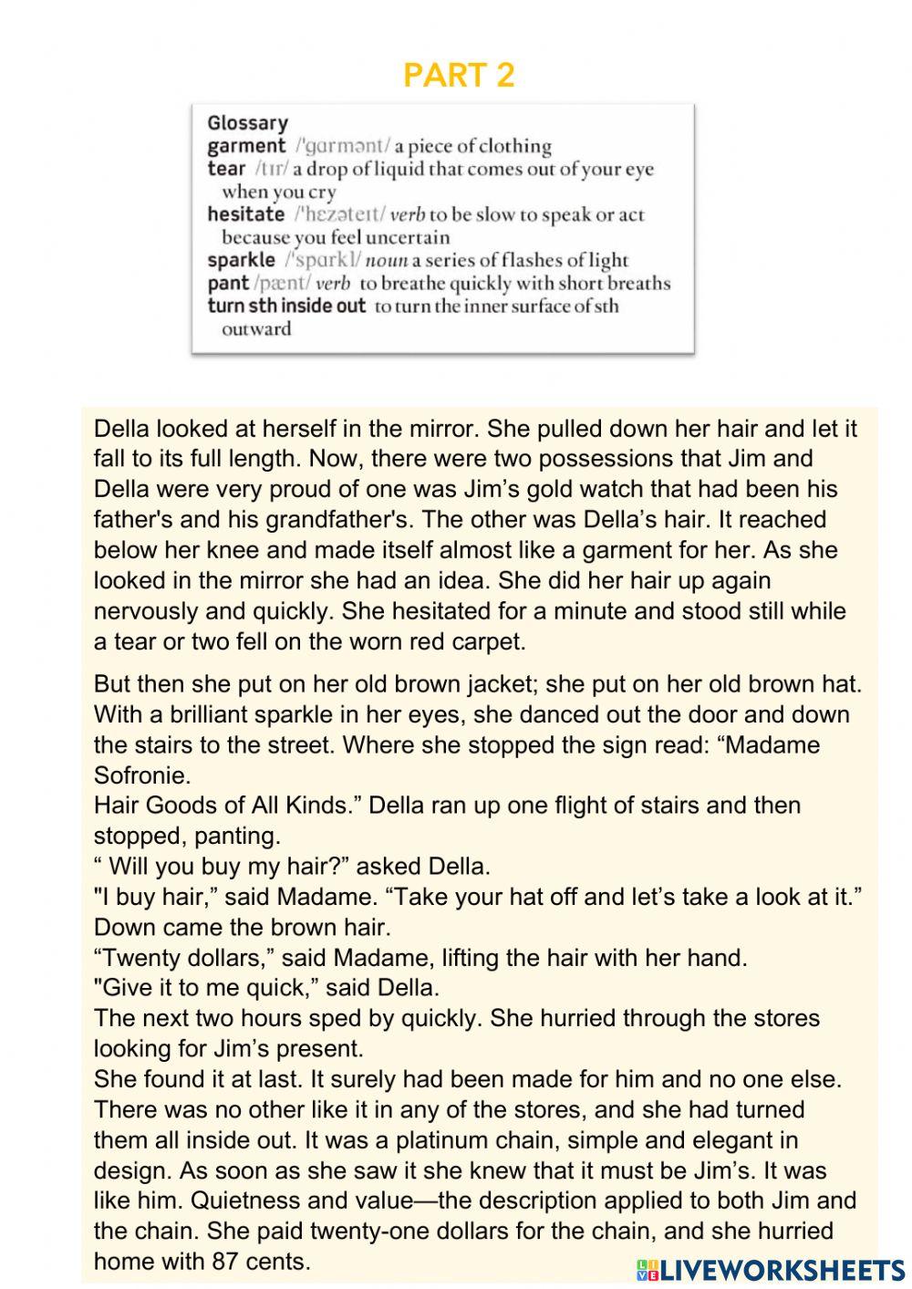 The gift of the magi