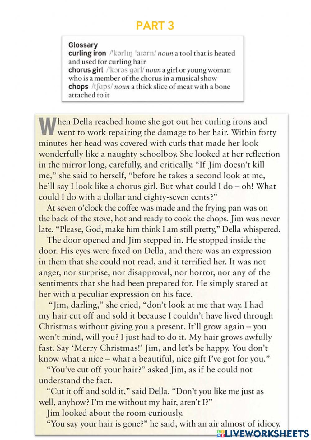 The gift of the magi