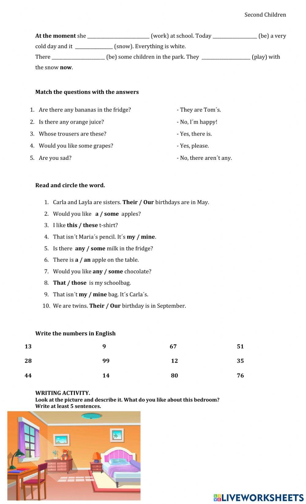 2nd Children practice June 2021