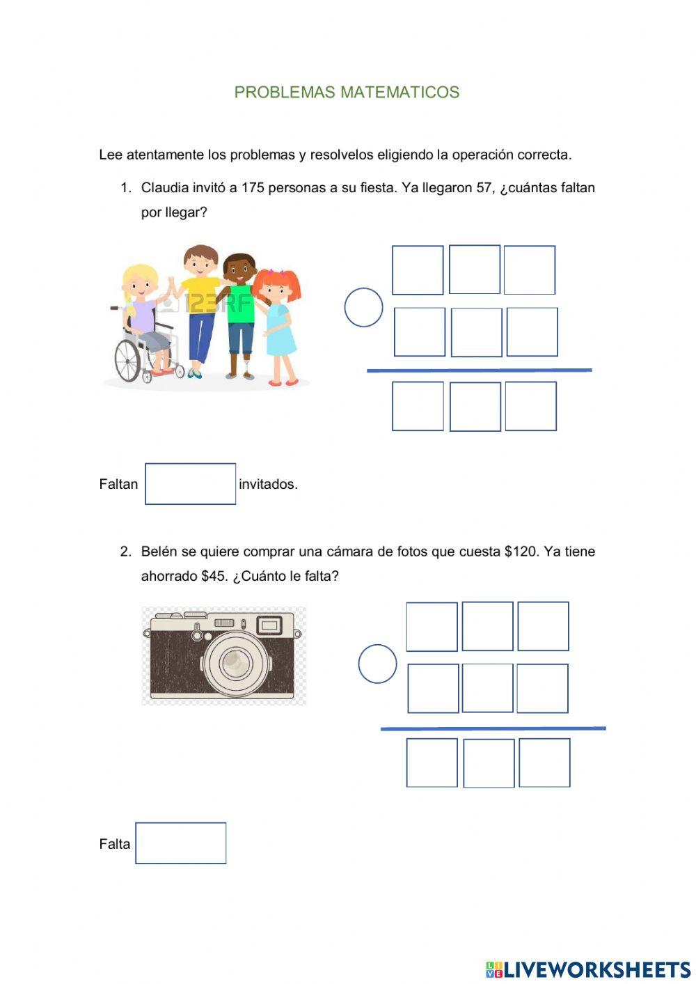 Problemas matematicos 16-05