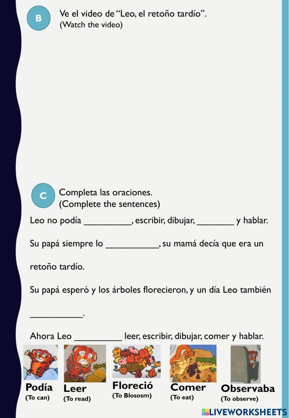 Leo, el retoño tardìo