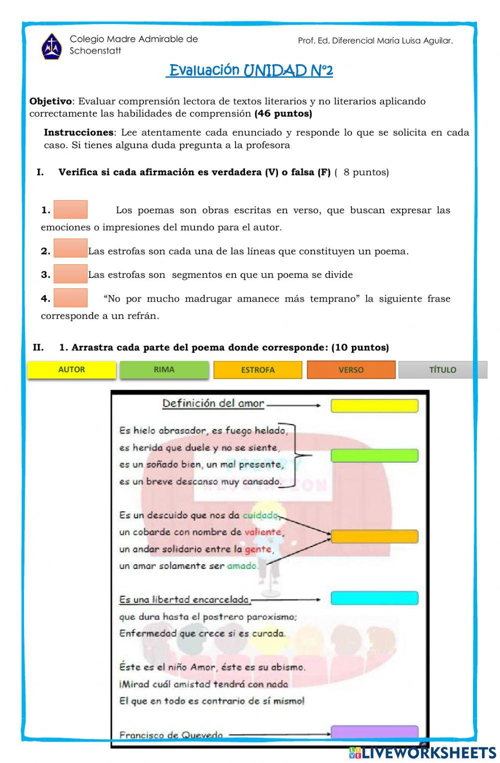 Evaluación de Unidad 2