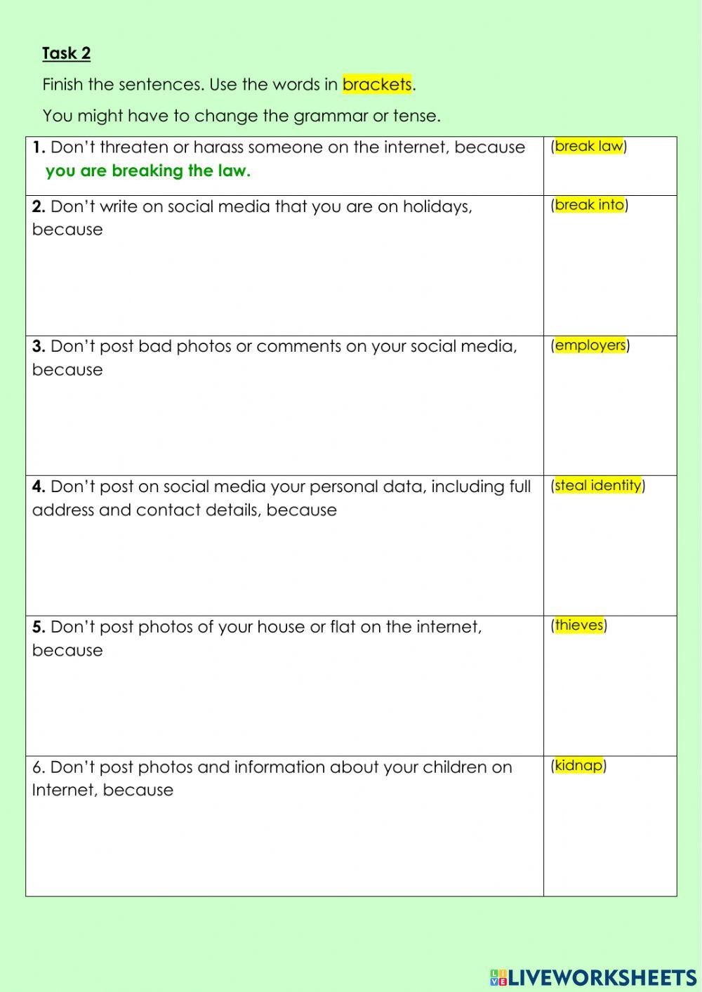 E1 E2 Digital Skills H&S part 4 TERM 2