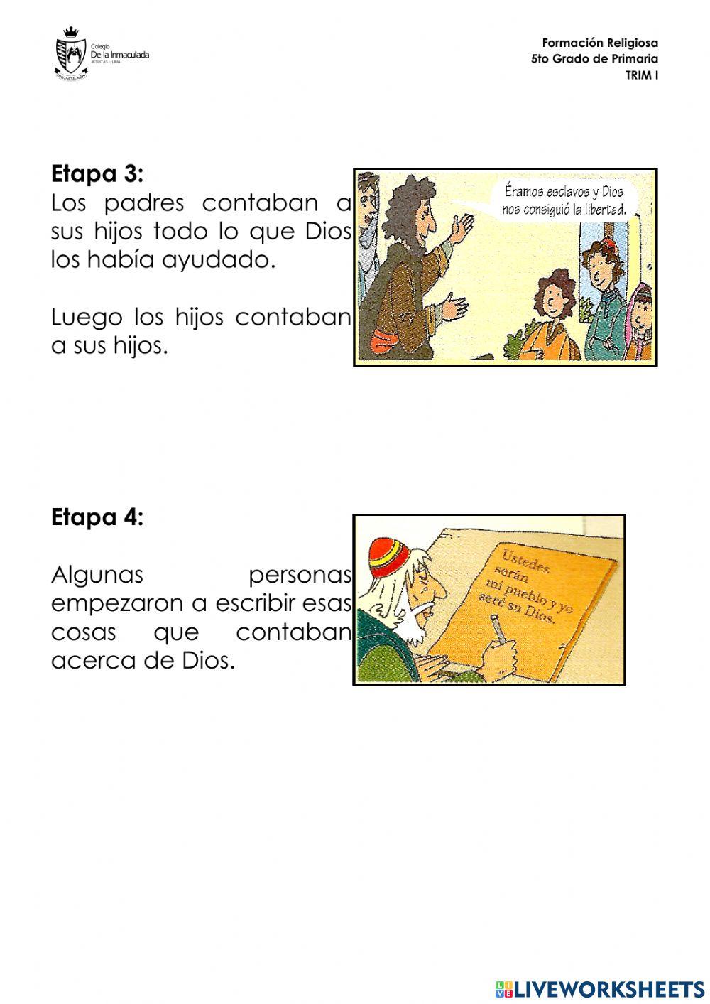 La Biblia: Proceso de Escritura