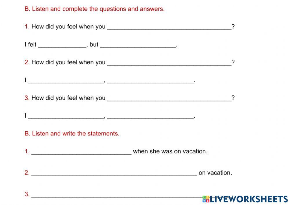 6th-UNIT 1 VOCABULARY