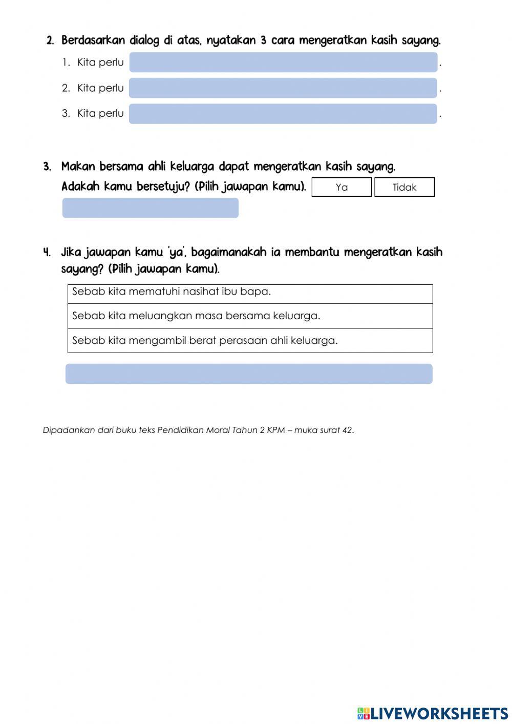 PM Tahun 2 - Keluarga Bahagia 2