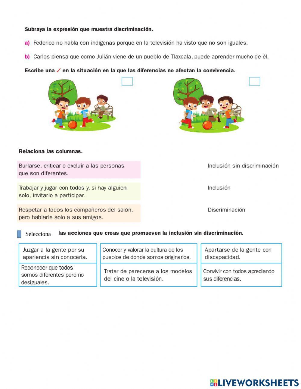 Examen Tercer trimestre Formación Cívica