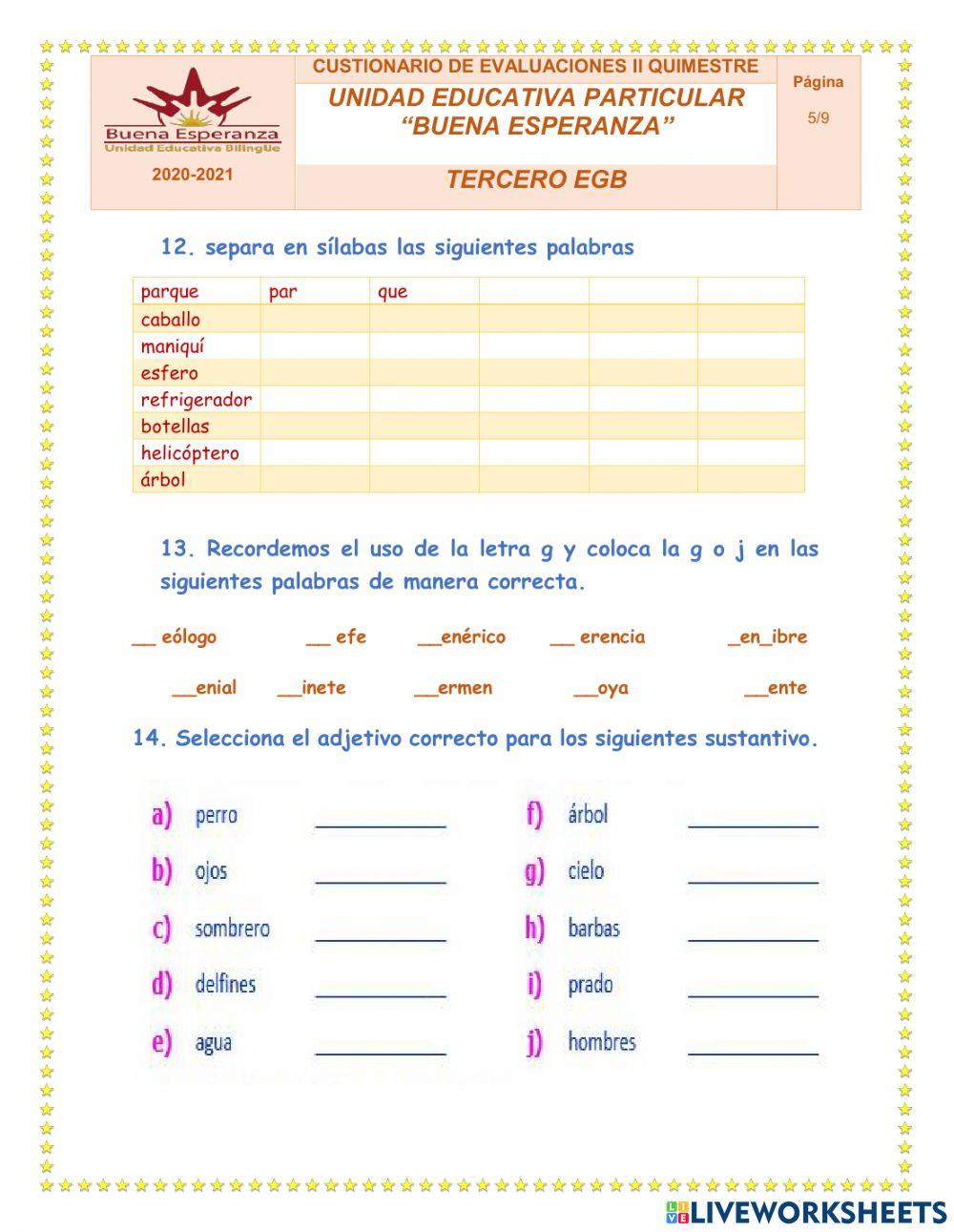 Cuestionario ii quimestre ll.
