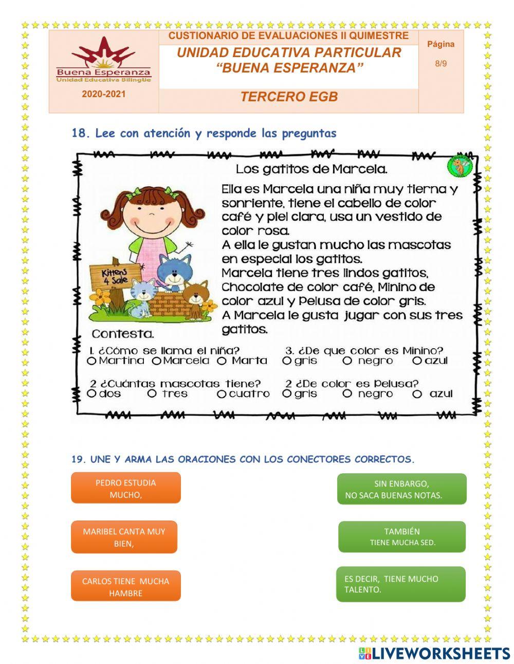 Cuestionario ii quimestre ll.