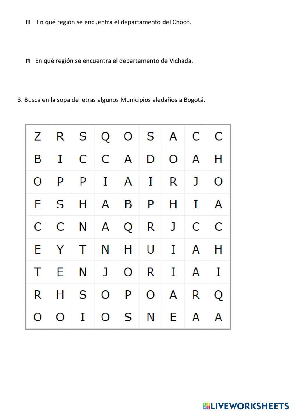 Guia de regiones Naturales