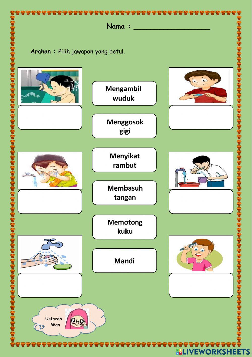 Bersih Diri Hiasi Peribadi