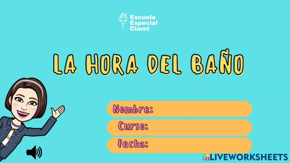 Ficha complementaria -La hora del baño-