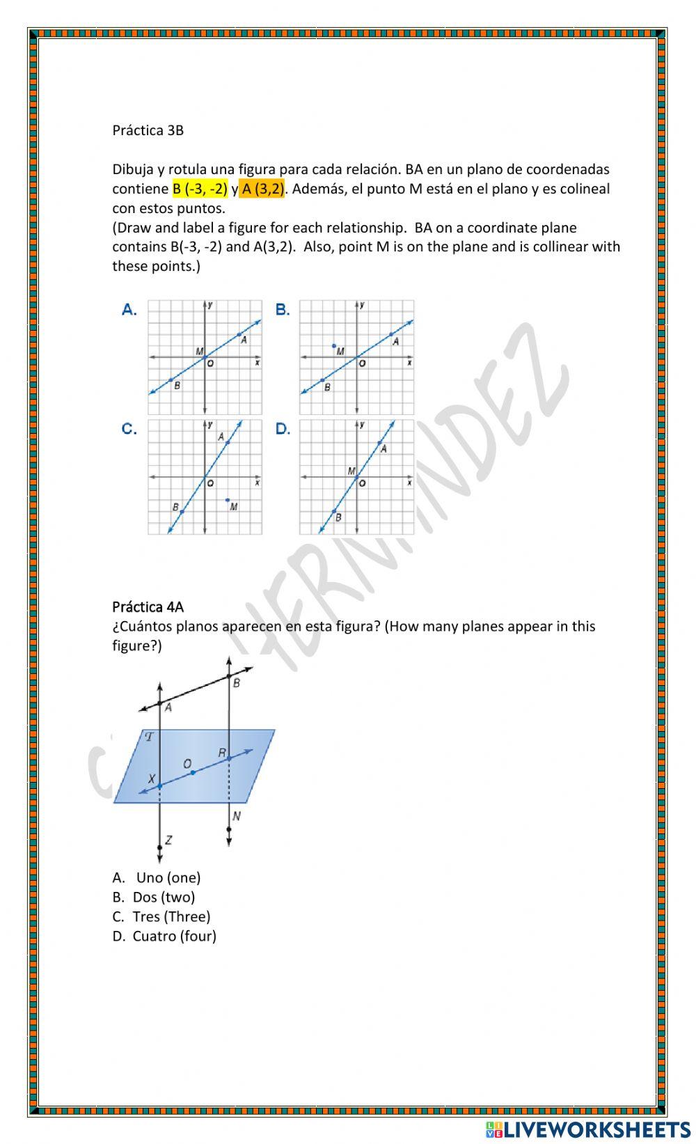 GM Conceptos básicos de geometría