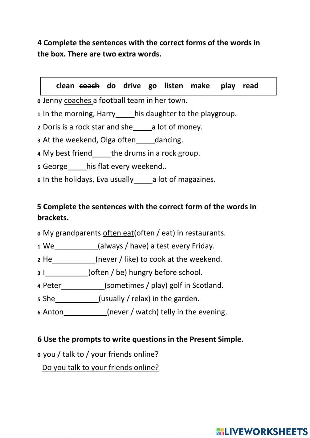 Test Yourself - EOW4